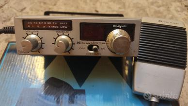 ricetrasmettitore  CB Midland CTE 77/800 vintage
