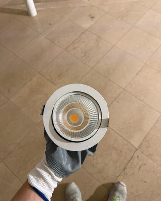 Faretti led da incasso completi di trasformatore