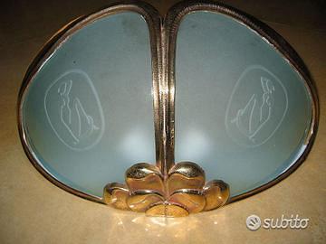 1950 Coppia applique. Fontana Arte.  RARE.  Design