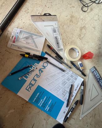 Kitprofessionale per disegno tecnico e progettaz