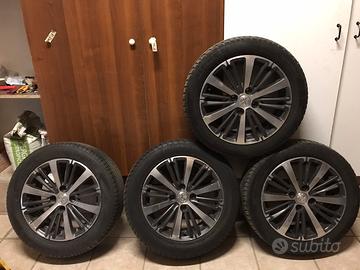 4 Cerchi in lega originali  Peugeot 208