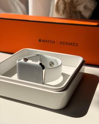 Apple Watch Series 7 45mm acciaio Hermès NUOVO
