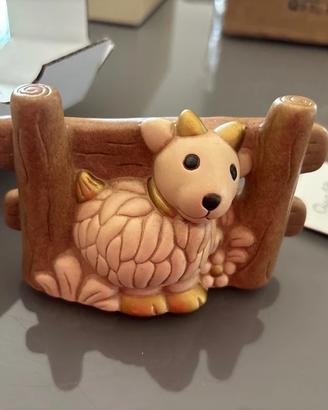 capretta con steccato presepe Giubileo Thun