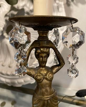 Coppia abat-jour vintage