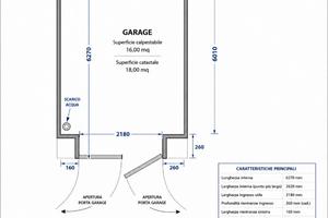 Garage di 18 mq a Spezzano - NO Spese Condominiali