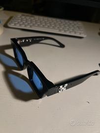 Occhiali off white neri