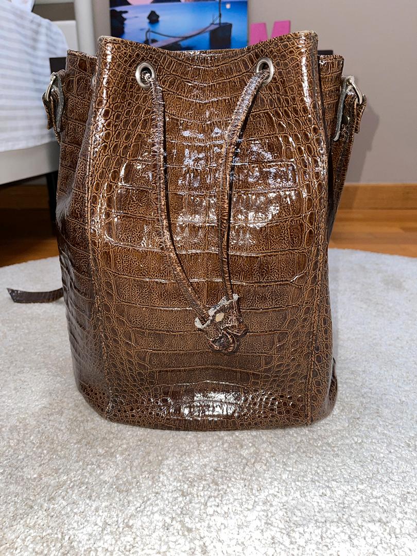 Borsa gucci coccodrillo hot sale vintage prezzo