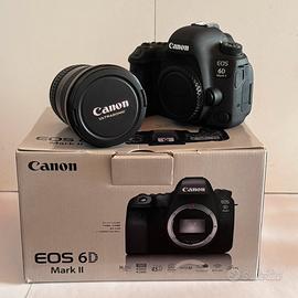 Canon eos 6D Mark 2 + obbiettivo 17-40 mm 1:4