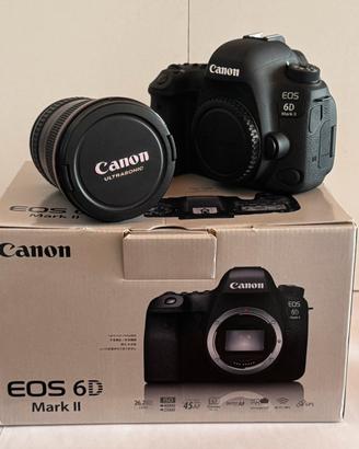 Canon eos 6D Mark 2 + obbiettivo 17-40 mm 1:4