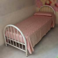letto singolo con doghe  ( solo ritiro a mano)