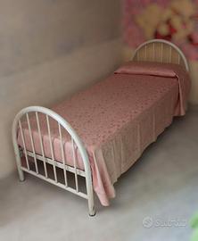 letto singolo con doghe  ( solo ritiro a mano)