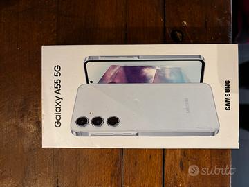 Samsung A55 256giga 5g + galaxy watch FE