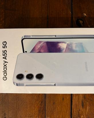 Samsung A55 256giga 5g + galaxy watch FE