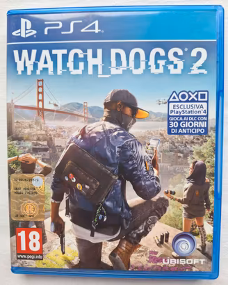 Watch Dogs 2 Ubisoft PS4 italiano - multilingua