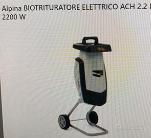 BIOTRITURATORE ELETTRICO