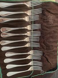 Servizio posate in argento Christofle