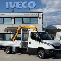 IVECO DAILY 35C16 CASSONE + GRU COPMA