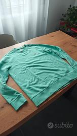 Felpa Levi's crew colore Deep jungle 