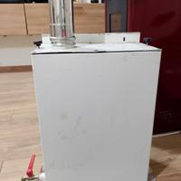 Abbattitore fumi per stufa a pellet 