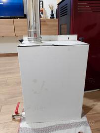 Abbattitore fumi per stufa a pellet 