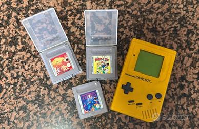 Nintendo Gameboy, giallo M K1