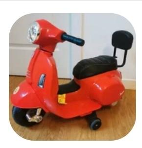 vespa elettrica per bambini