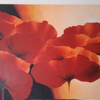 Quadro papaveri rossi