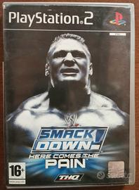 PS2 SMACK DOWN HERE COMES THE PAIN, ITA