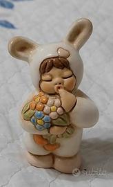 Thun Raro Bimbo Coniglio Lucido Fiori.