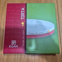 Tortiera Egan campo di cuori set da 2 pezzi