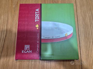 Tortiera Egan campo di cuori set da 2 pezzi