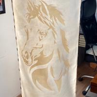 Lampada pergamena laserata