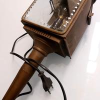 LUME ANTICO IN OTTONE DEL 1840 FUNZIONANTE