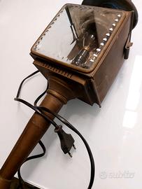 LUME ANTICO IN OTTONE DEL 1840 FUNZIONANTE