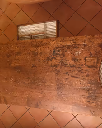 tavolo antico in legno massello 