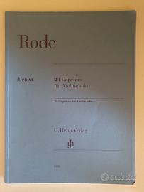 Henle Verlag Rode 24 Caprices Violin