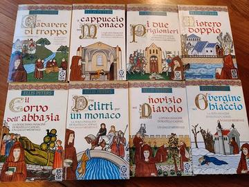 Lotto 8 libri Ellis Peters serie Fratello Cadfael