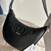 Borsa donna Guess Hobo nero nuovo