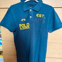 Polo Blooker blu tg M