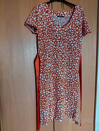 vestito donna arancione tg M