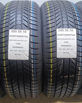 4 GOMME 225 55 18 CONTINENTAL INV RIF4032