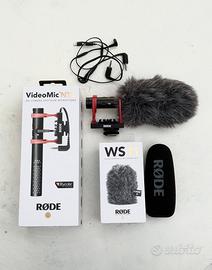 Microfono Shotgun Rode NTG + Deadcat WS11