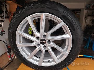 Gomme 225/55 R18 lamellari con cerchi