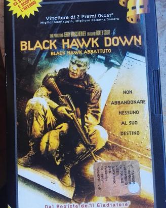 Videocassetta VHS Black Hawk down