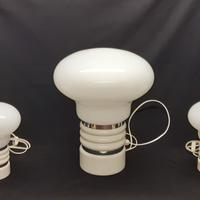 SET 3 PEZZI LAMPADE VINTAGE TRONCONI MILANO ' 70
