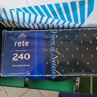 Minilucciole - luci natalizie - rete da 240 luci