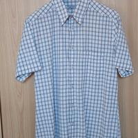 Camicia da uomo a maniche corte in cotone "aND"