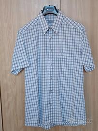 Camicia da uomo a maniche corte in cotone "aND"