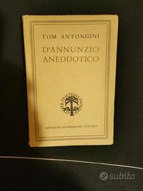 libri antichi D'Annunzio 