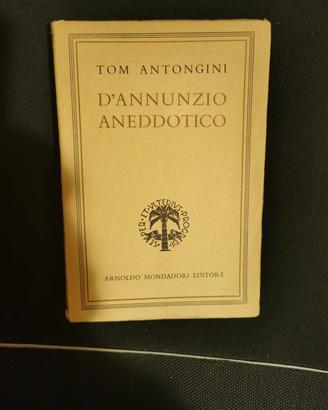 libri antichi D'Annunzio 
